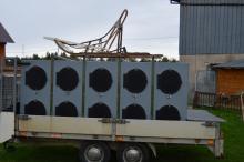 remorque à chiens pour baptêmes en chien de traineau